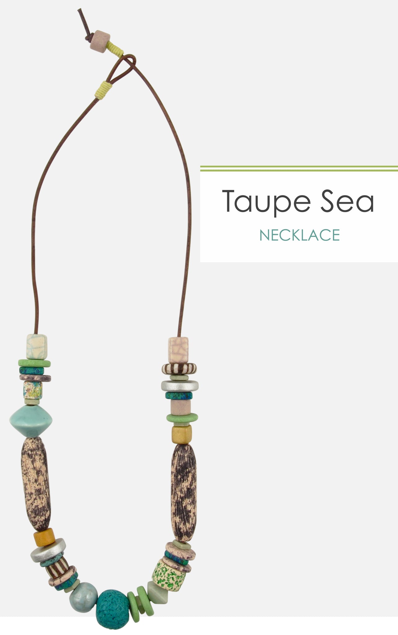 Taupe Sea Necklace Blog choiyeonhee